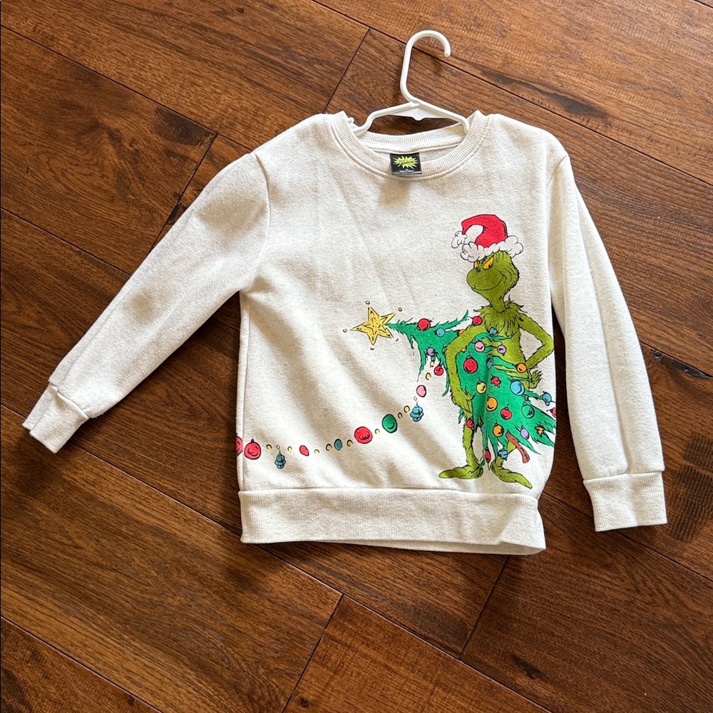 Kids Grinch Holiday Sweatshirt